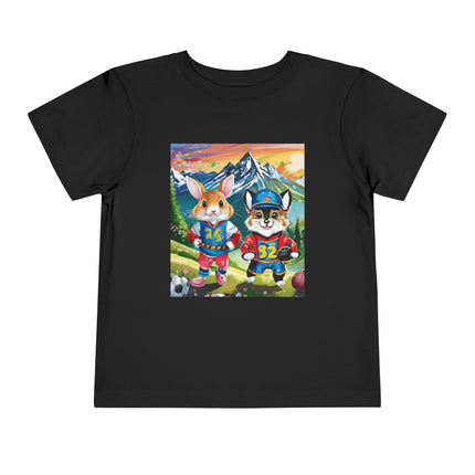 Animal Athletes Toddler Short Sleeve Tee
