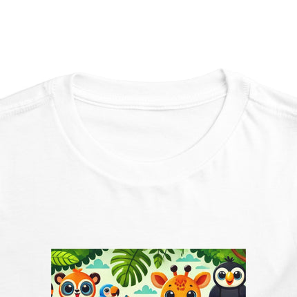 Jungle Friends Parade Toddler Short Sleeve Tee