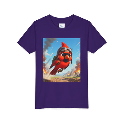Cardinal Dive Bomber Youth Short Sleeve Tee