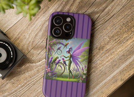 Lavender-Winged Fairy Phone Cases