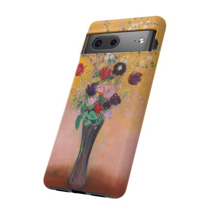 Vase of Flowers by Odilon Redon Phone Cases