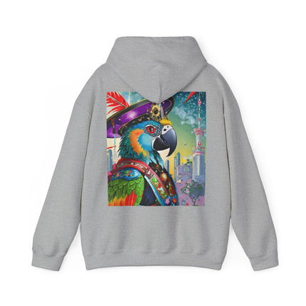 The Parrot Aristocrat – Heavy Blend™ Hooded Sweatshirt