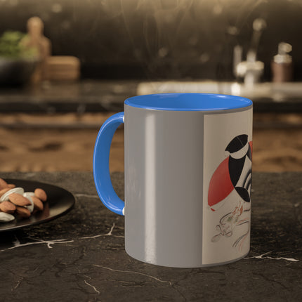 Illustrations of Japanese Toys Pl.056 by Kawasaki Kyosen Colorful Mugs, 11oz