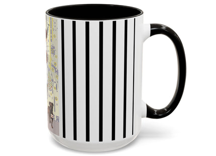 Wrapped in Elegance Colorful Mugs (11oz, 15oz)