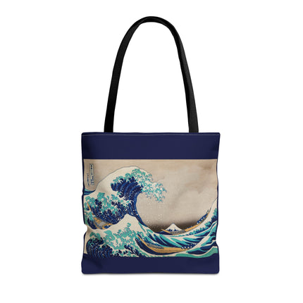 The Great Wave off Kanagawa by Katsushika Hokusai Tote Bag (AOP)