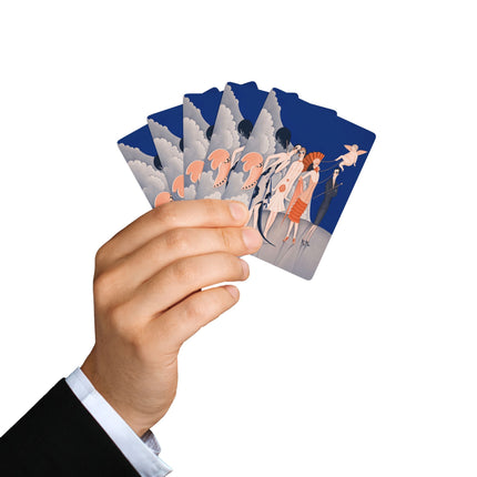 🎭💘 The Ladies Of Cupid's Fashion Parade Playing Cards – Art Deco Fashion Fantasy