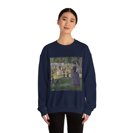 A Sunday on La Grande Jatte by Georges Seurat Heavy Blend™ Crewneck Sweatshirt