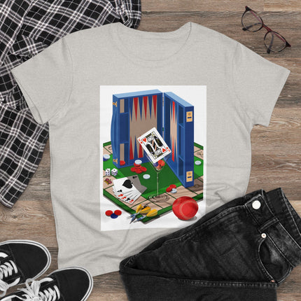 Games Unleashed Women's Midweight Cotton Tee
