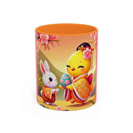 Whimsical Springtime Exchange Colorful Mugs (11oz, 15oz)
