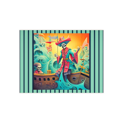 Skeleton Crew of the Misty Seas Ceramic Tile