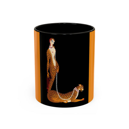 Leopard Queen Colorful Mugs – Wild Beauty & Art Deco Glamour