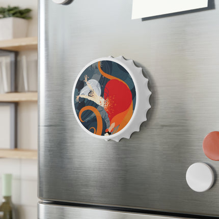 Flame of the Tempest Bottle Opener – Fiery Drama & Elemental Grace