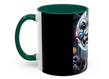 Geisha’s Black Ink Tears Colorful Mugs (11oz, 15oz)