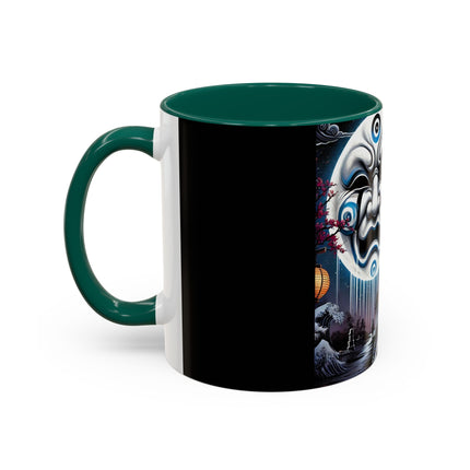 Geisha’s Black Ink Tears Colorful Mugs (11oz, 15oz)