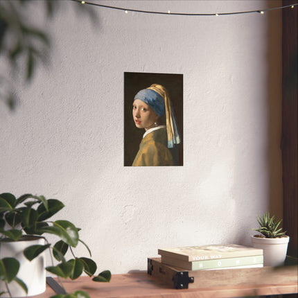 Girl with a Pearl Earring by Johannes Vermeer Fine Art Posters