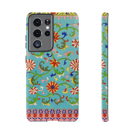 Colorful Floral Pattern by Owen Jones Phone Cases