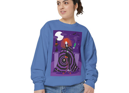 Mystic Elegance Unisex Garment-Dyed Sweatshirt