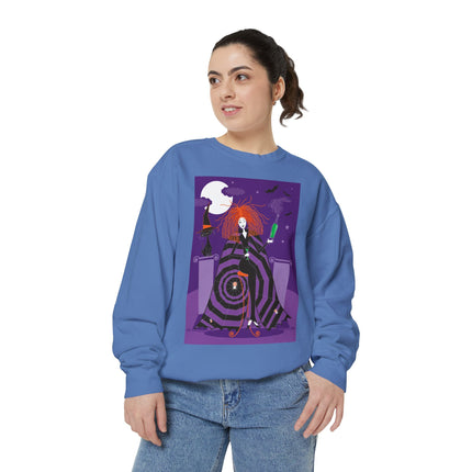 Mystic Elegance Unisex Garment-Dyed Sweatshirt