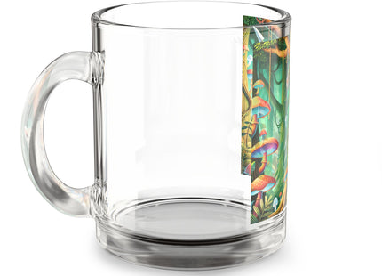Silent Stripes Glass Mug, 10oz
