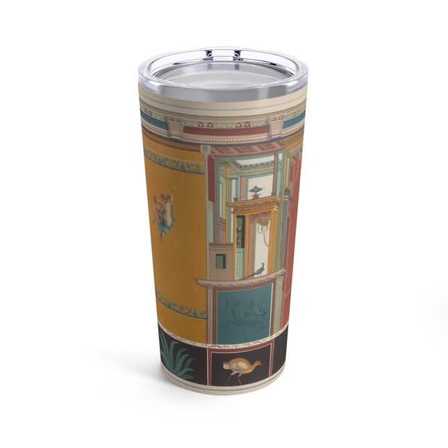 Pompeii Wall Pl.20 by Victor Steeger Tumbler 20oz