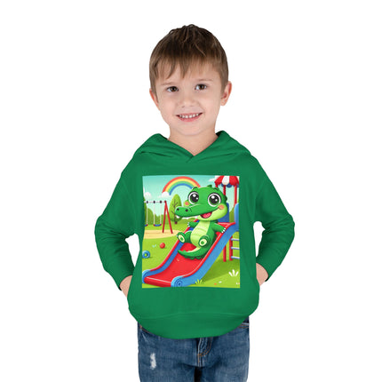 Playground Crocodile Joy Toddler Pullover Fleece Hoodie