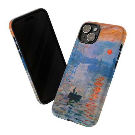 Sunrise by Claude Monet Phone Cases