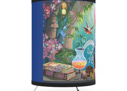 Owl's Magical Workshop Tripod Lamp