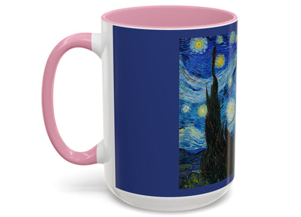 The Starry Night by Vincent Van Gogh Colorful Mugs (11oz, 15oz)