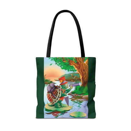 Turtle's Journey Tote Bag (AOP)
