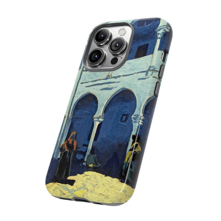 Courtyard of Moroccan Riad by George Gaudion Phone Cases