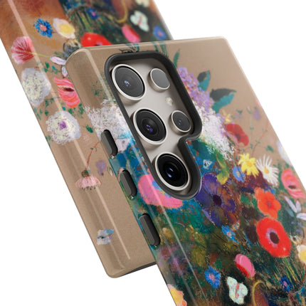 Bouquet of Flowers by Odilon Redon Phone Cases