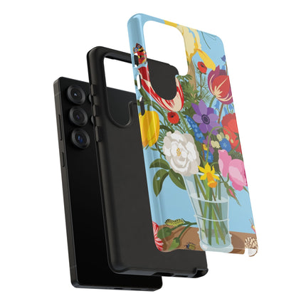 Spring Bouquet Phone Case – Vibrant Blooms & Whimsical Charm
