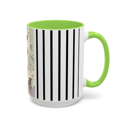 Wrapped in Elegance Colorful Mugs (11oz, 15oz)