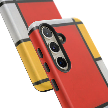 Composition with Red, Yellow, Blue, and Black by Piet Mondrian Phone Cases