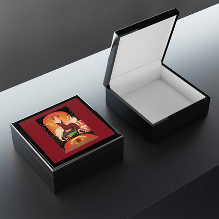 January & Garnet (from the Gem Series) by Sofia Chiostri Jewelry Box