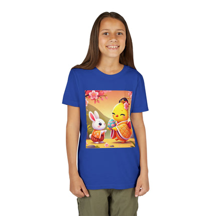 Whimsical Springtime Exchange Youth Short Sleeve Tee