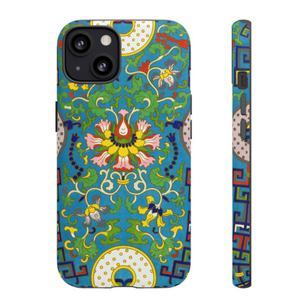 Chinese Floral Illustration by Owen Jones Phone Cases