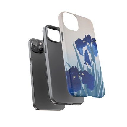 Iris Flowers by Ohara Koson Phone Cases