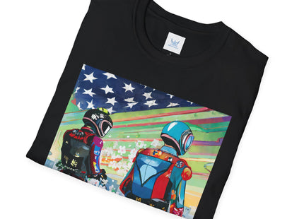 NSA Cyber Punk Computer Hacking Team Softstyle T-Shirt