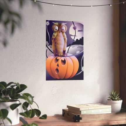 The Startled Pumpkin Fine Art Posters