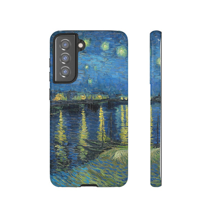Starry Night Over the Rhone by Vincent Van Gogh Phone Cases