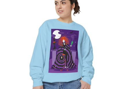 Mystic Elegance Unisex Garment-Dyed Sweatshirt