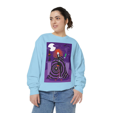 Mystic Elegance Unisex Garment-Dyed Sweatshirt