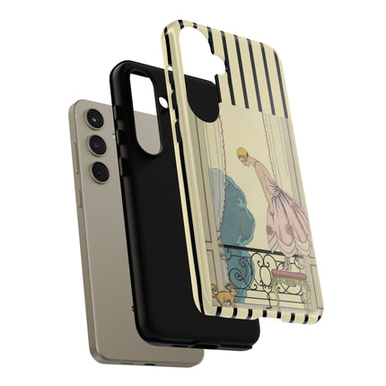 Falbalas et fanfreluches, La Souris by George Barbier Phone Cases