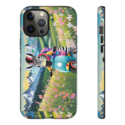 Stripes on Wheels Phone Cases