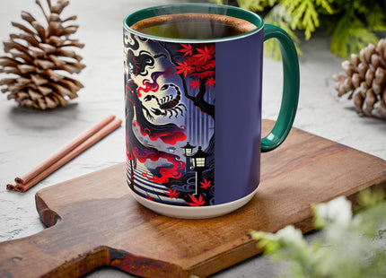 Halloween Sorceress Colorful Mugs (11oz, 15oz)