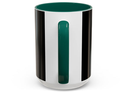 Halloween Witch Through the Mirror Colorful Mugs (11oz, 15oz)