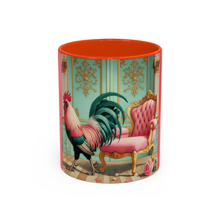 The Salon Rooster Colorful Mugs (11oz, 15oz)
