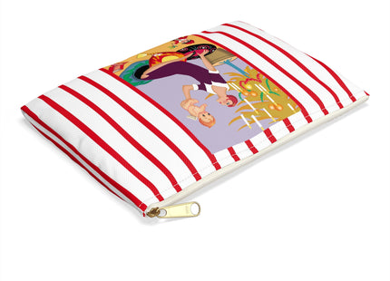 Art Deco Christmas Accessory Pouch