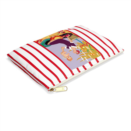 Art Deco Christmas Accessory Pouch